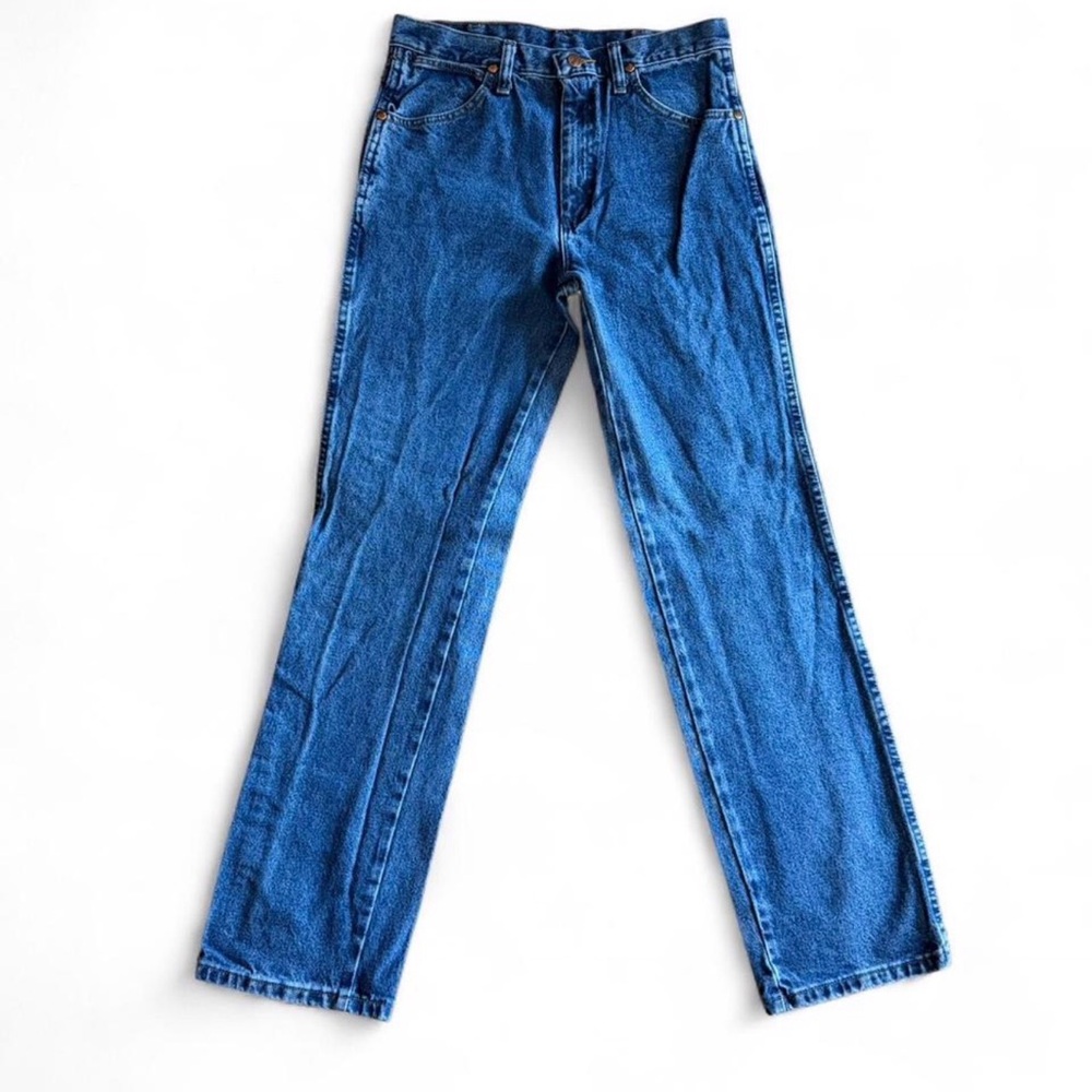 Wrangler 936GBK Cowboy Cut Slim Fit Jeans Stonewash 30x32